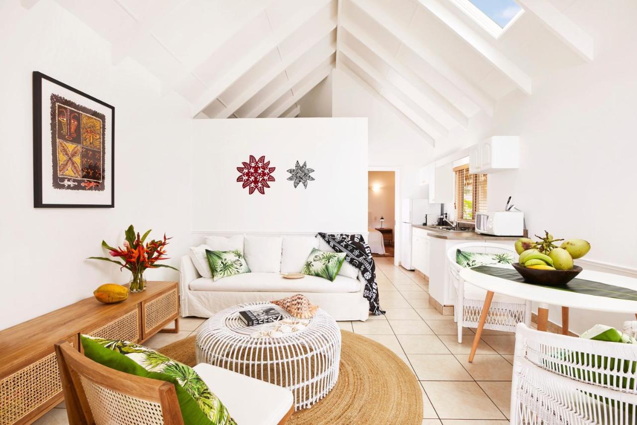 Motu Beachfront Art Villas Rarotonga Exteriör bild
