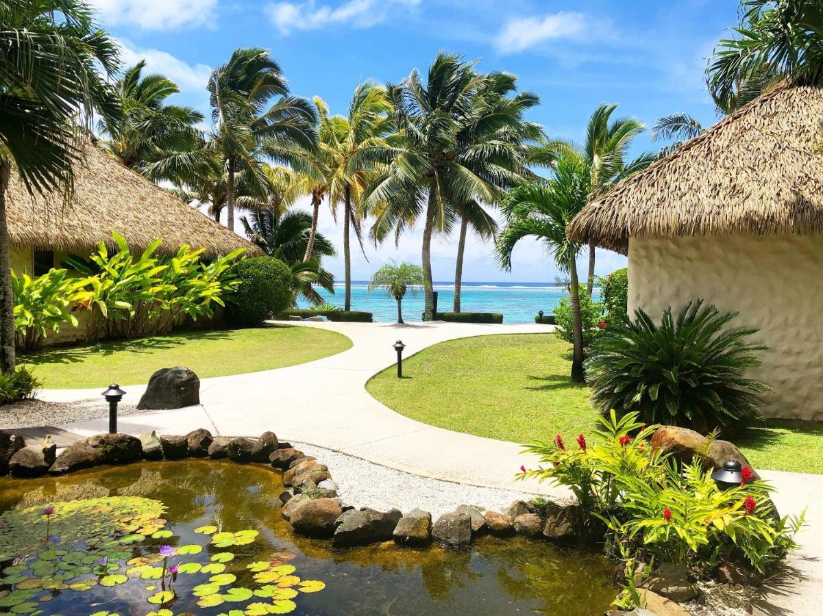 Motu Beachfront Art Villas Rarotonga Exteriör bild