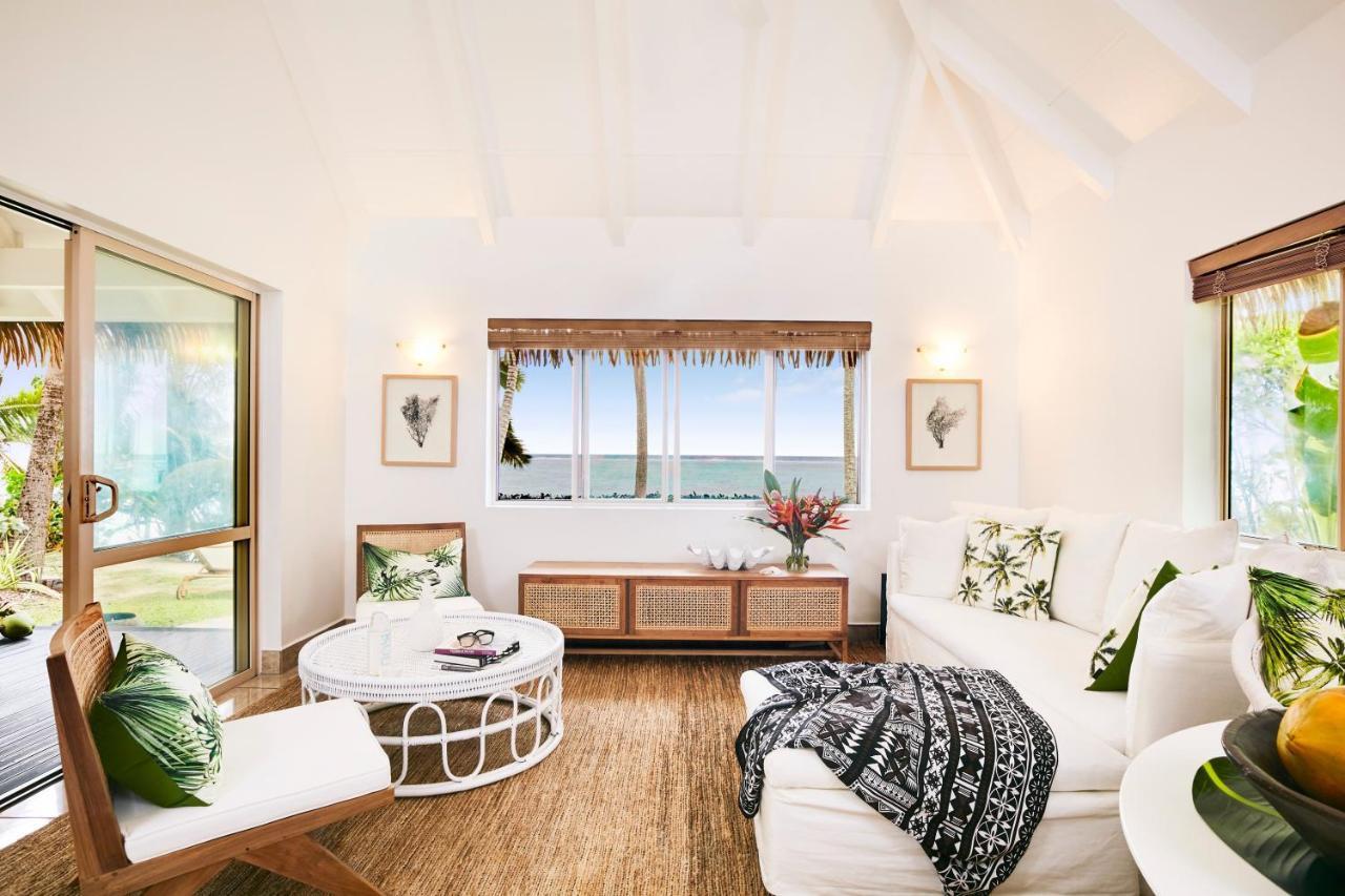 Motu Beachfront Art Villas Rarotonga Exteriör bild