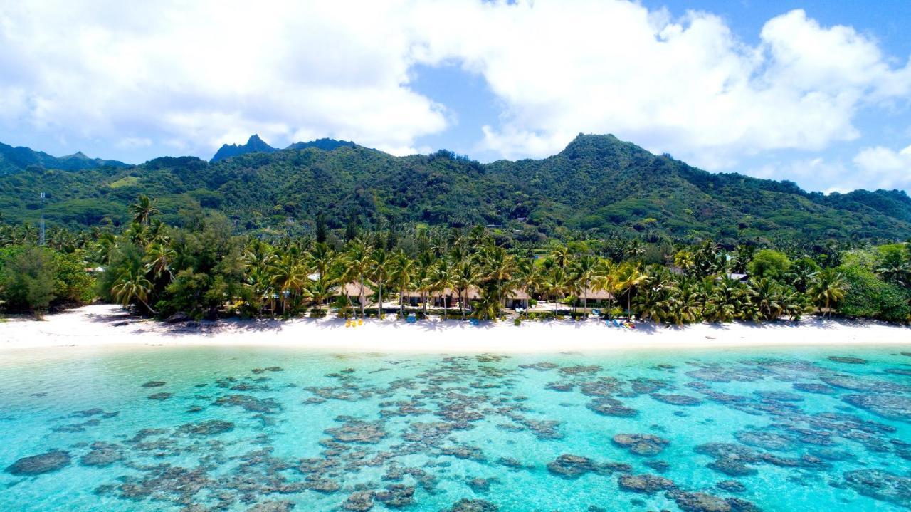 Motu Beachfront Art Villas Rarotonga Exteriör bild